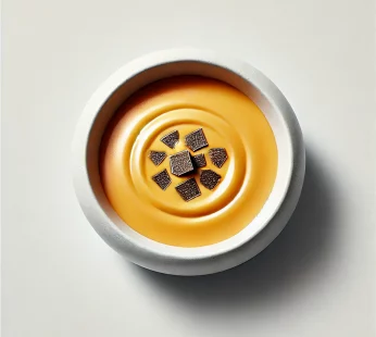 Velouté de potiron à la truffe